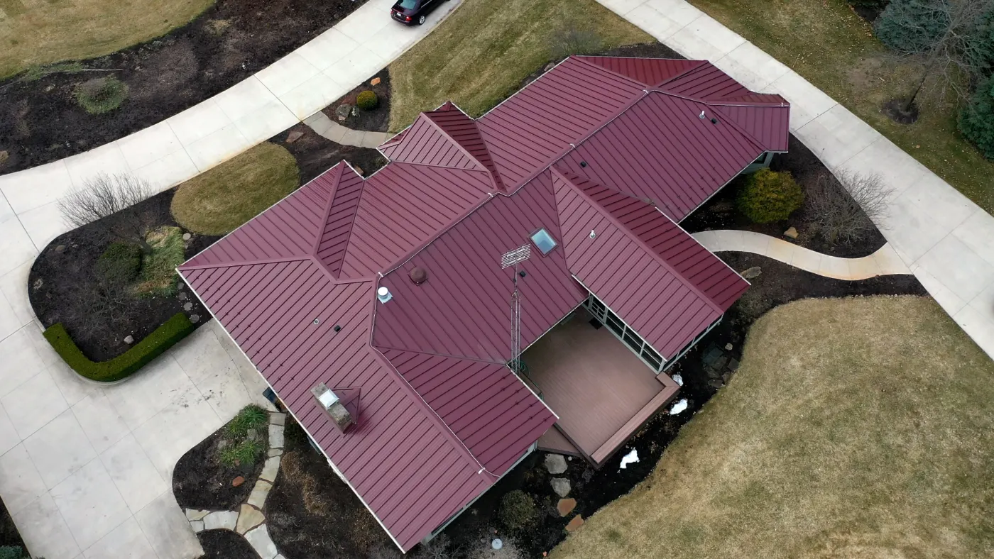 Storm damage documentation on a The Reserve at Shiloh Creek commercial building